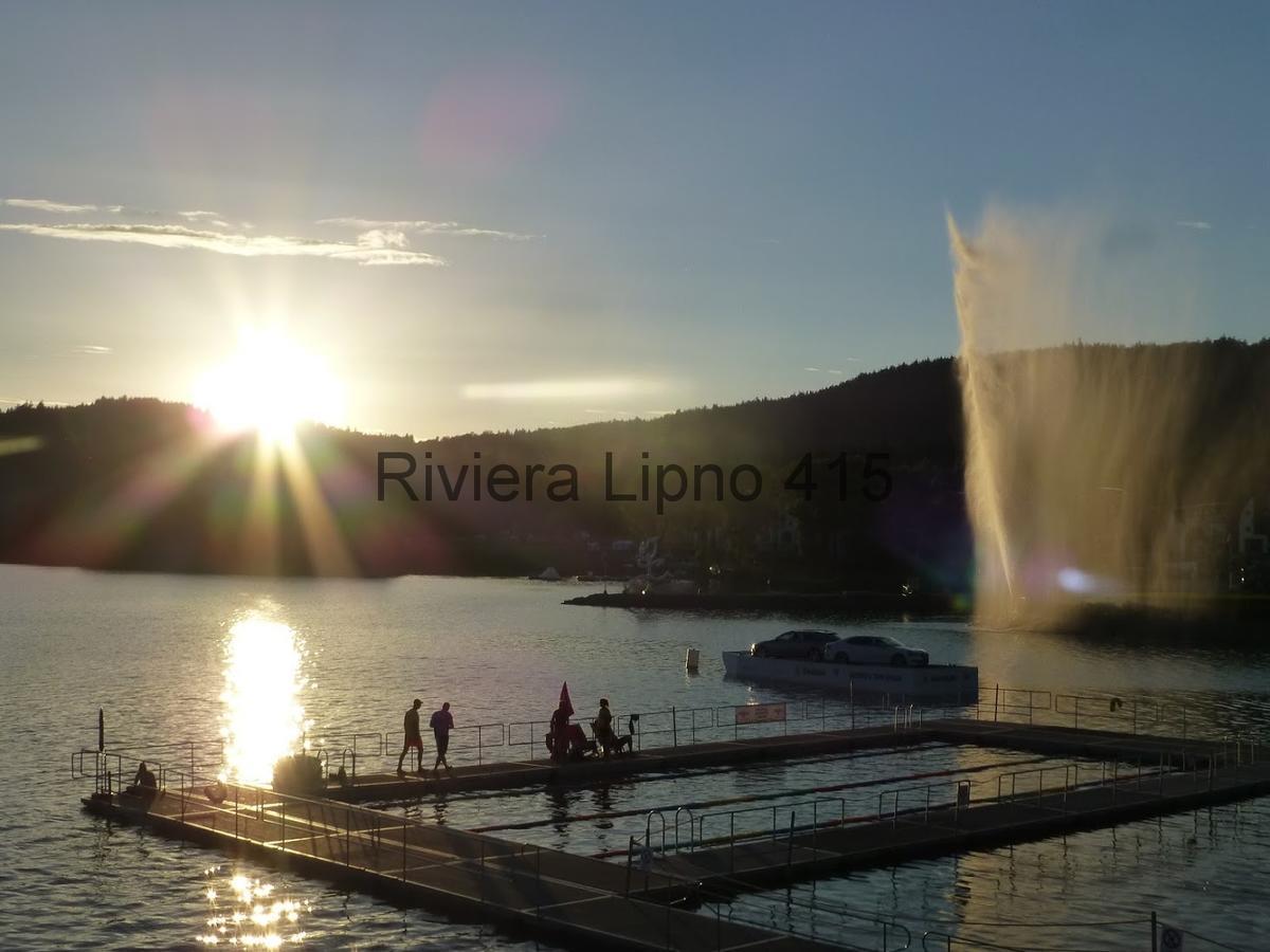 伏尔塔瓦河畔利普诺Riviera Lipno 415公寓 外观 照片