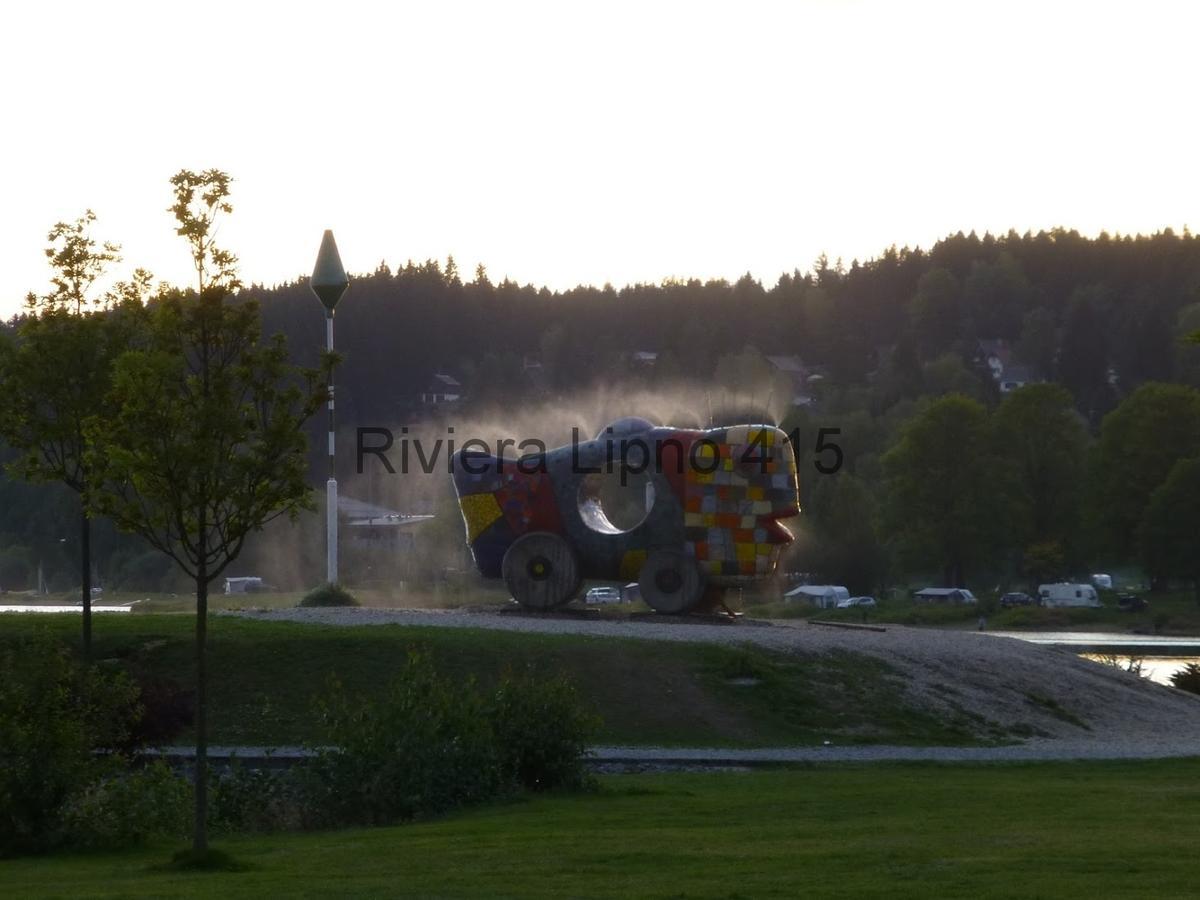 伏尔塔瓦河畔利普诺Riviera Lipno 415公寓 外观 照片